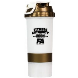 Fitness Authority šejkr se zásobníkem 500 ml zlatý